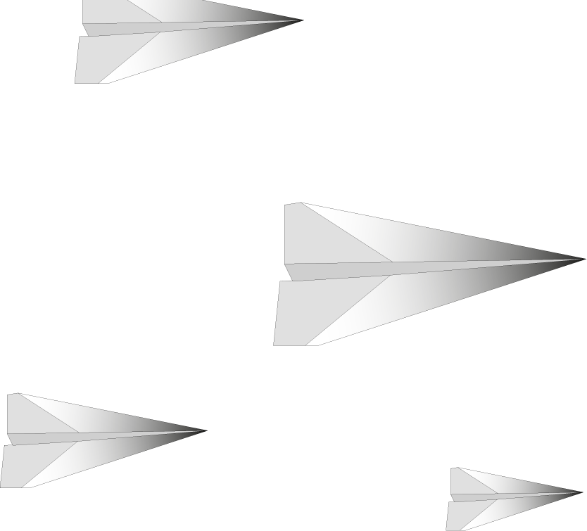 paper airplane background